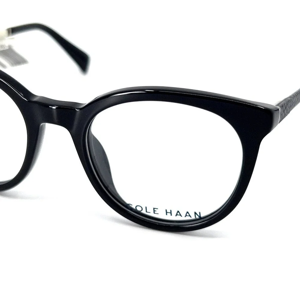 COLE HAAN Eyeglasses CH5002 001 BLACK NEW!!!